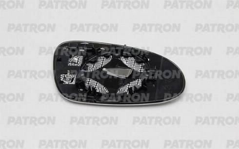 Patron PMG4012G03 - Spoguļstikls, Ārējais atpakaļskata spogulis www.autospares.lv