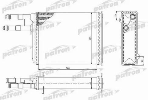 Patron PRS2081 - Siltummainis, Salona apsilde www.autospares.lv