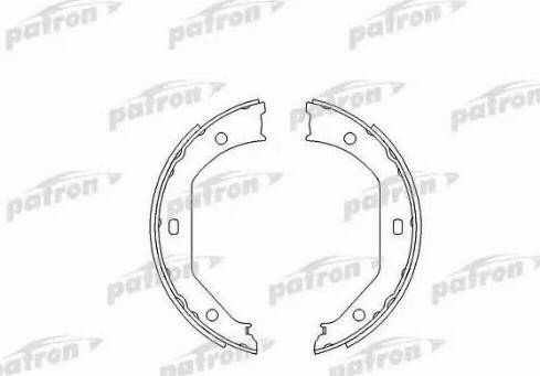 Patron PSP585 - Bremžu loku kompl., Stāvbremze www.autospares.lv