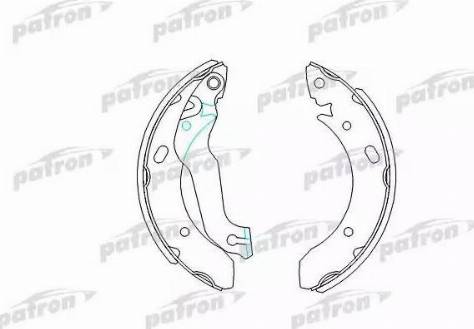 Patron PSP319 - Brake Shoe Set www.autospares.lv