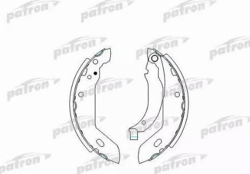 Patron PSP225 - Bremžu loku komplekts www.autospares.lv