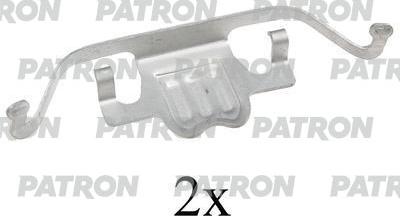 Patron PSRK1021 - Piederumu komplekts, Disku bremžu uzlikas www.autospares.lv