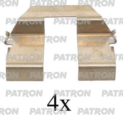 Patron PSRK1141 - Piederumu komplekts, Disku bremžu uzlikas www.autospares.lv