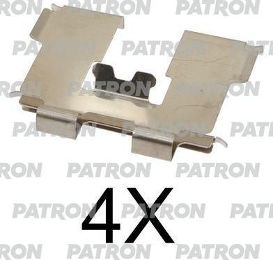 Patron PSRK1154 - Piederumu komplekts, Disku bremžu uzlikas www.autospares.lv