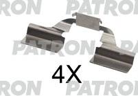 Patron PSRK1353 - Accessory Kit for disc brake Pads www.autospares.lv