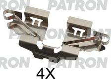 Patron PSRK1311 - Accessory Kit for disc brake Pads www.autospares.lv