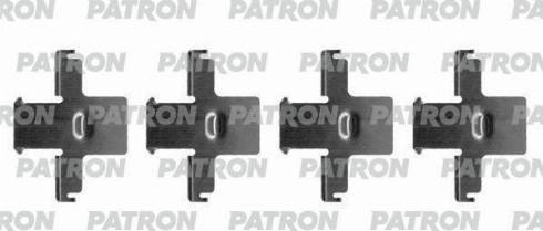 Patron PSRK1216 - Комплектующие для колодок дискового тормоза www.autospares.lv