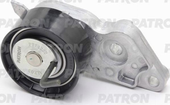 Patron PT14222 - Spriegotājrullītis, Gāzu sadales mehānisma piedziņas siksna www.autospares.lv