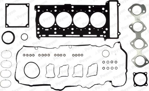 Payen CG8790 - Blīvju komplekts, Motora bloka galva www.autospares.lv