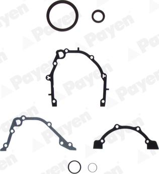 Payen EE5180 - Blīvju komplekts, Motora bloks www.autospares.lv