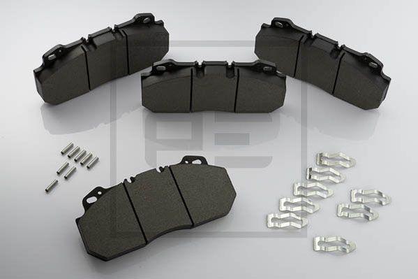 PE Automotive 086.304-00A - Bremžu uzliku kompl., Disku bremzes www.autospares.lv