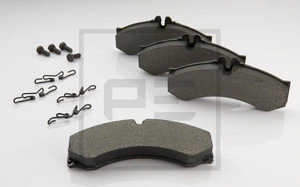 PE Automotive 086.314-00A - Тормозные колодки, дисковые, комплект www.autospares.lv