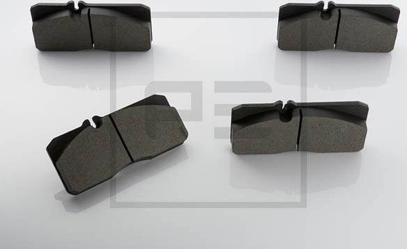 PE Automotive 086.310-00A - Brake Pad Set, disc brake www.autospares.lv