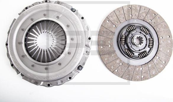 PE Automotive 080.392-00A - Clutch Kit www.autospares.lv