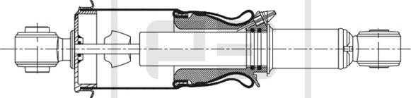 PE Automotive 023.140-00A - Demferis, Kabīnes stiprinājums www.autospares.lv