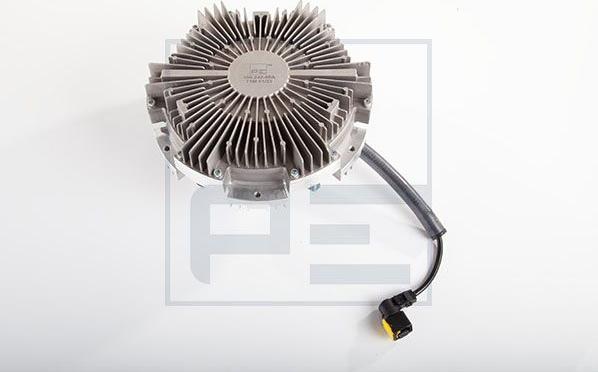 PE Automotive 100.242-00A - Sajūgs, Radiatora ventilators www.autospares.lv