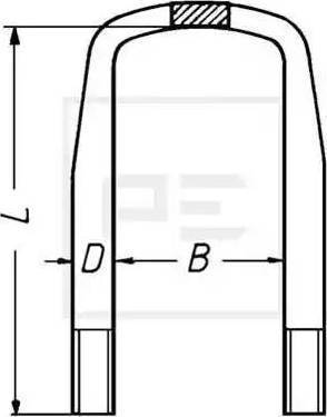 PE Automotive 105.171-00A - Lāgas savilcējskava www.autospares.lv