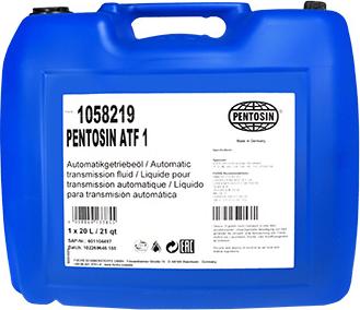 Pentosin 1058219 - Automātiskās pārnesumkārbas eļļa autospares.lv