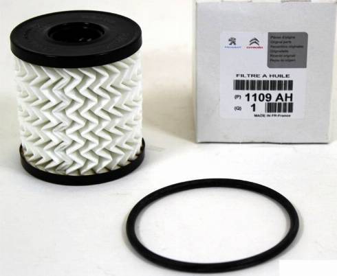 PEUGEOT 1109AH - Oil Filter www.autospares.lv