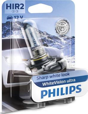 PHILIPS 9012WVUB1 - Kvēlspuldze, Tālās gaismas lukturis autospares.lv