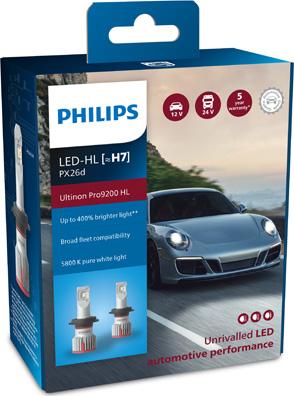 PHILIPS 11972U92X2 - Kvēlspuldze, Tālās gaismas lukturis www.autospares.lv