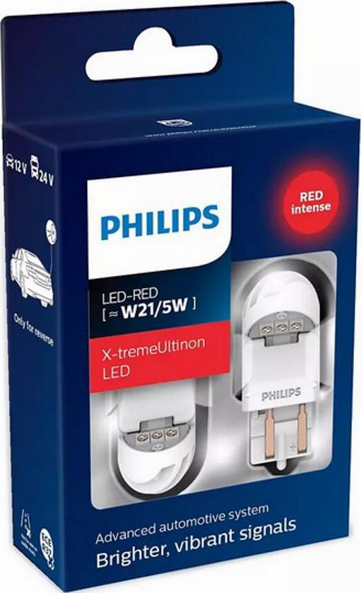 PHILIPS 11066XURX2 - Kvēlspuldze, Dienas gaismas lukturis www.autospares.lv