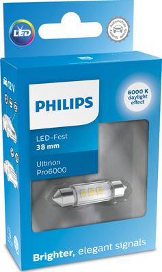 PHILIPS 11854CU60X1 - Kvēlspuldze, Salona telpas apgaismojums www.autospares.lv