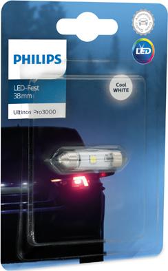 PHILIPS 11854U30CWB1 - Лампа накаливания, освещение салона www.autospares.lv