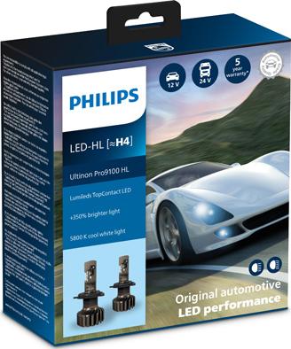 PHILIPS 11342U91X2 - Kvēlspuldze, Tālās gaismas lukturis www.autospares.lv