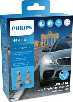 PHILIPS 11342U6000X2 - Kvēlspuldze, Tālās gaismas lukturis www.autospares.lv