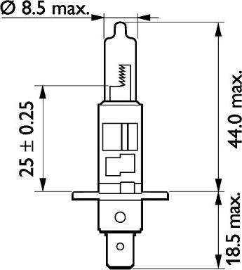 PHILIPS 13258MLC1 - Kvēlspuldze, Tālās gaismas lukturis autospares.lv