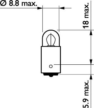 PHILIPS 12910CP - Kvēlspuldze, Durvju ailes apgaismojums www.autospares.lv