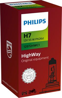 PHILIPS 12972HWC1 - Kvēlspuldze, Tālās gaismas lukturis www.autospares.lv