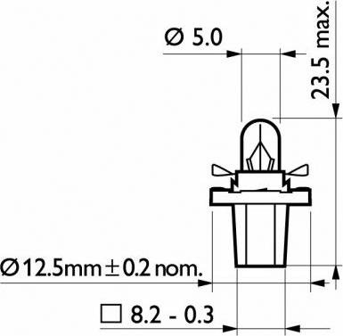 PHILIPS 12598B2 - Kvēlspuldze www.autospares.lv