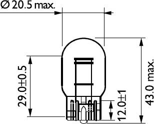 PHILIPS 12066B2 - Kvēlspuldze, Pagriezienu signāla lukturis www.autospares.lv