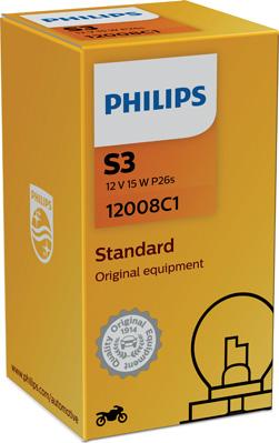 PHILIPS 12008C1 - Bulb, spotlight www.autospares.lv