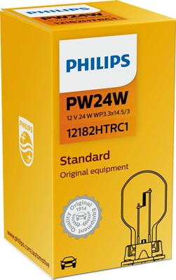 PHILIPS 12182HTRC1 - Kvēlspuldze, Pagriezienu signāla lukturis www.autospares.lv