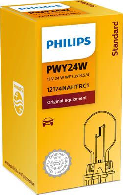 PHILIPS 12174NAHTRC1 - Kvēlspuldze, Pagriezienu signāla lukturis www.autospares.lv