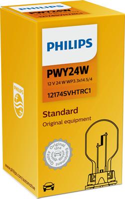 PHILIPS 12174SVHTRC1 - Kvēlspuldze, Pagriezienu signāla lukturis www.autospares.lv