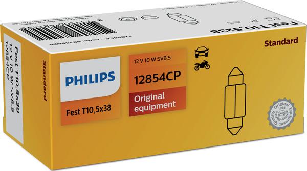 PHILIPS 12854CP - Kvēlspuldze, Salona telpas apgaismojums autospares.lv