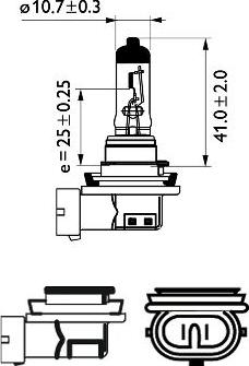 PHILIPS 12362WVUB1 - Kvēlspuldze, Tālās gaismas lukturis autospares.lv