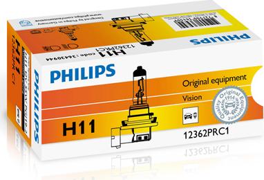 PHILIPS 12362PR1 - Kvēlspuldze, Dienas gaismas lukturis www.autospares.lv