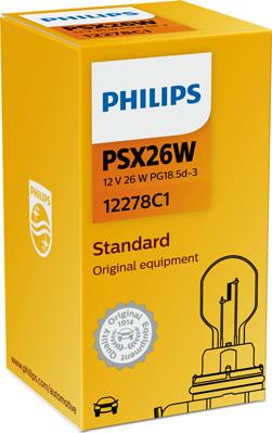 PHILIPS 12278C1 - Bulb, park / position light www.autospares.lv