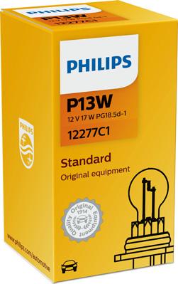 PHILIPS 12277C1 - Kvēlspuldze, Pagriezienu signāla lukturis www.autospares.lv