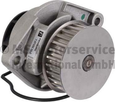 Pierburg 7.07152.34.0 - Water Pump www.autospares.lv