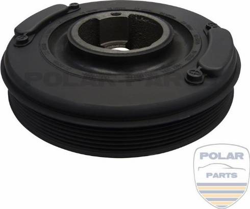 PolarParts 10004460 - Piedziņas skriemelis, Kloķvārpsta autospares.lv