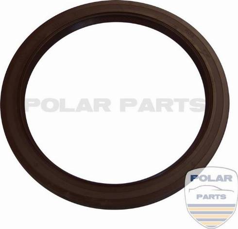 PolarParts 10004666 - Vārpstas blīvgredzens, Kloķvārpsta www.autospares.lv