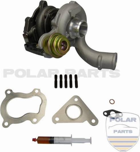 PolarParts 10004760 - Турбина, компрессор www.autospares.lv