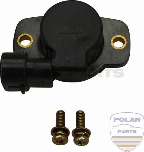 PolarParts 10004706 - Devējs, Droseļvārsta stāvoklis www.autospares.lv