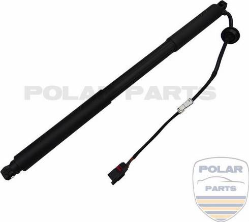 PolarParts 10005494 - Elektromotors, Bagāžas nod. vāks www.autospares.lv